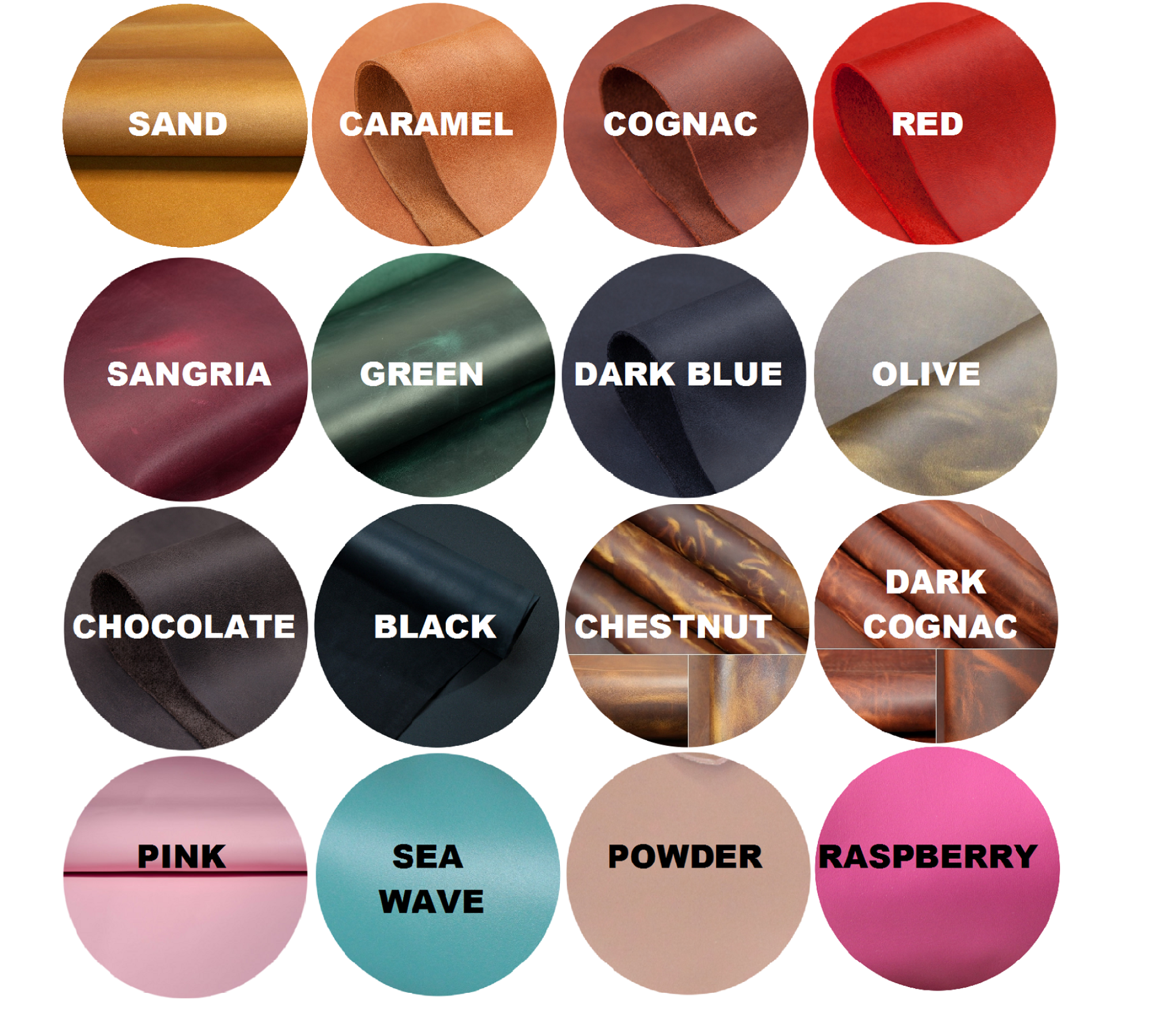 Chic Leather Cosmetic Bags 