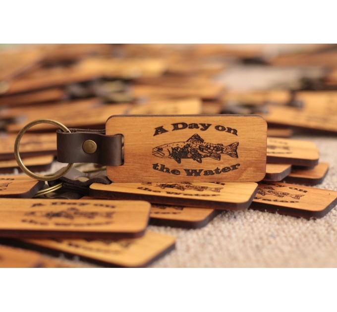 Elevate Your Style with Wooden  Engraved Keychains