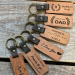 Elevate Your Style with Wooden  Engraved Keychains