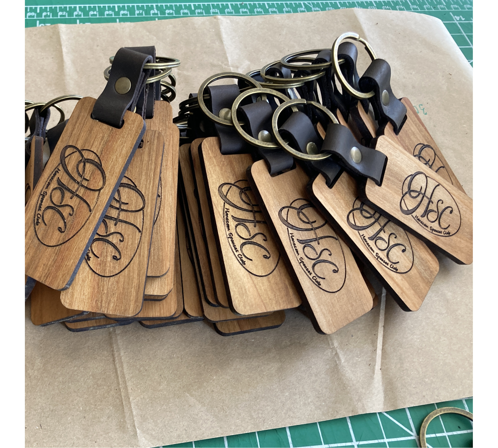 Elevate Your Style with Wooden  Engraved Keychains