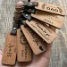 Elevate Your Style with Wooden  Engraved Keychains