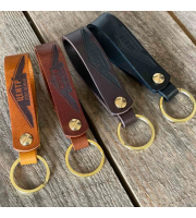 Personalized Leather Keychain