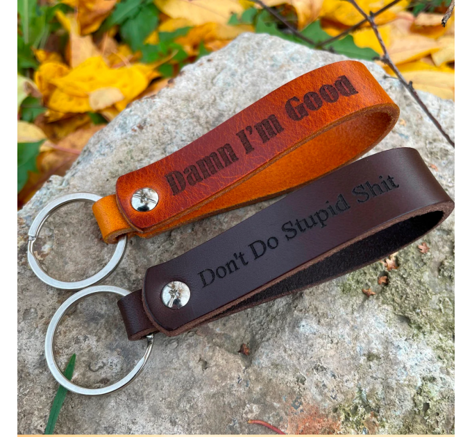 Personalized Leather Keychains - Unique Gifts for Every Occasion