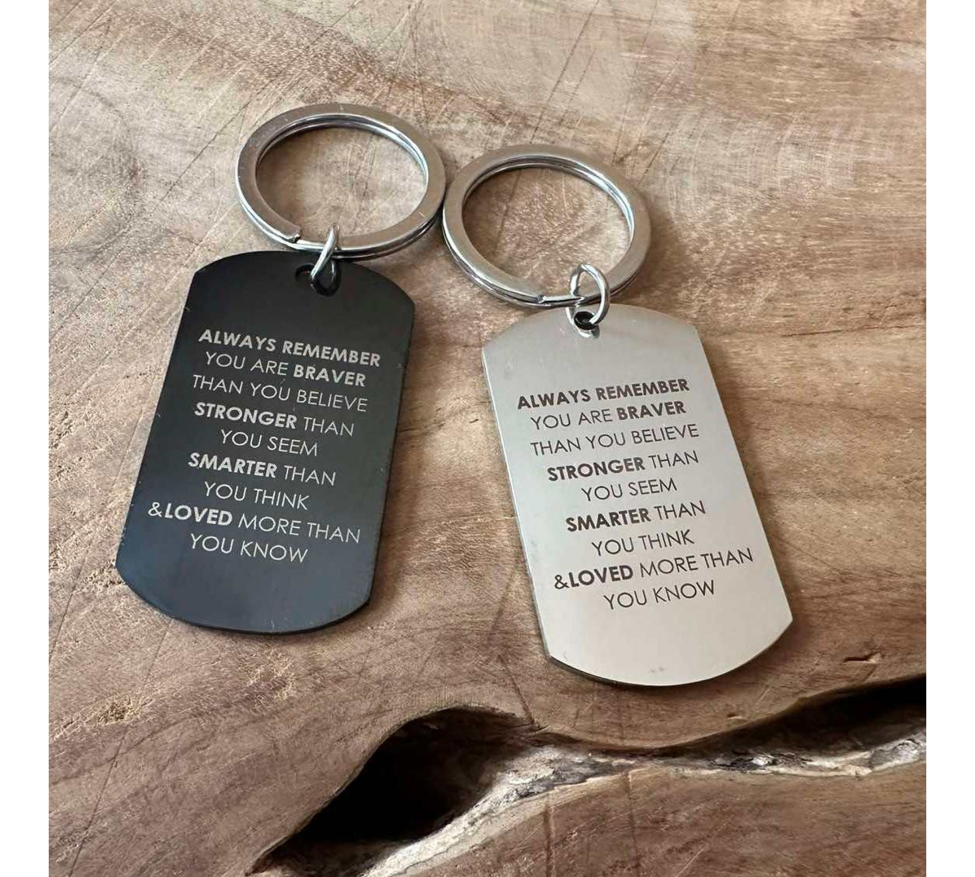 Custom Stainless Steel Keychains