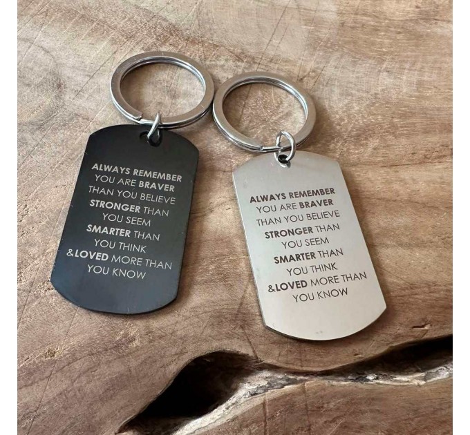 Custom Stainless Steel Keychains