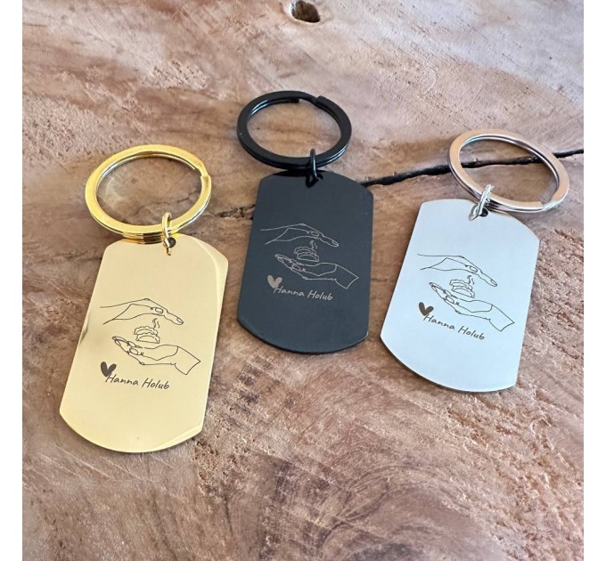 Custom Stainless Steel Keychains