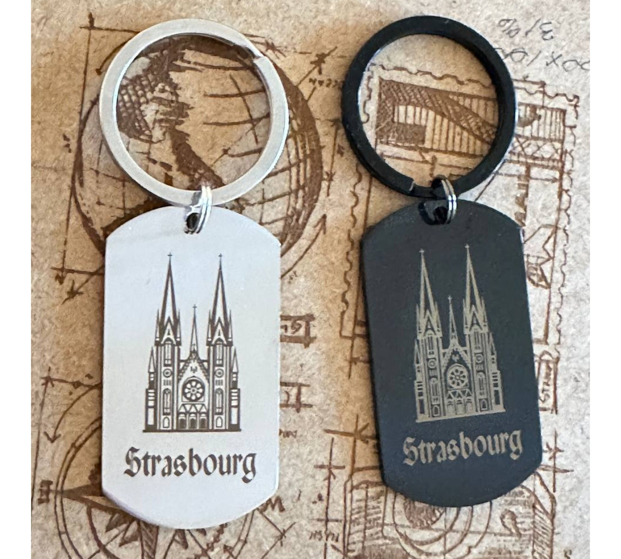 Custom Stainless Steel Keychains