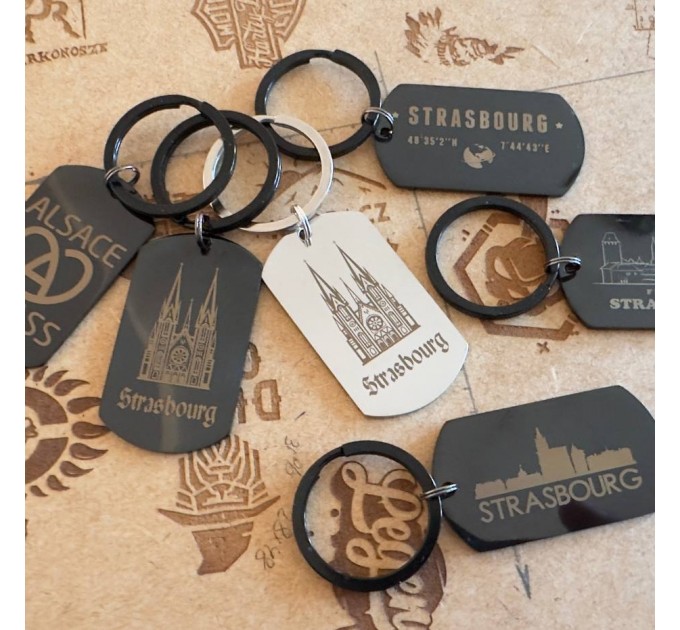 Custom Stainless Steel Keychains