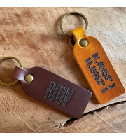 Personalized Leather tag