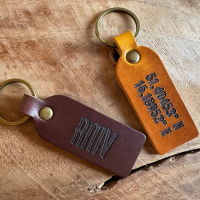 Personalized Leather tag