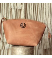 Leather Cosmetic Bag