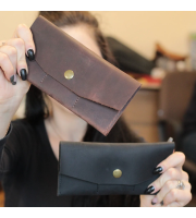 Women's Leather Wallet – Handmade Classic Purse
