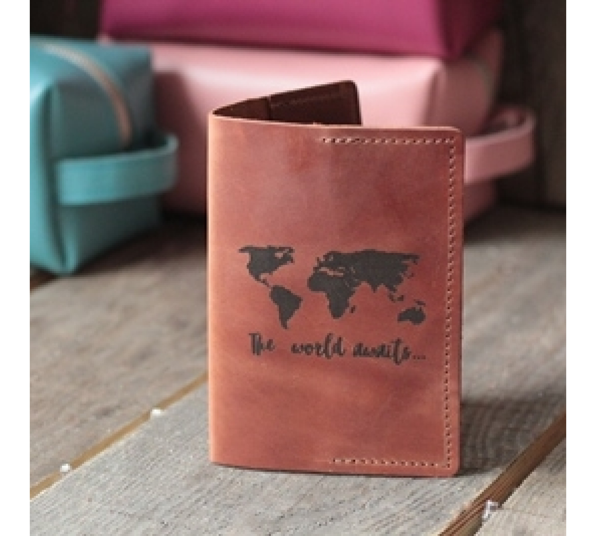Leather Passport Holder for Stylish Travelers