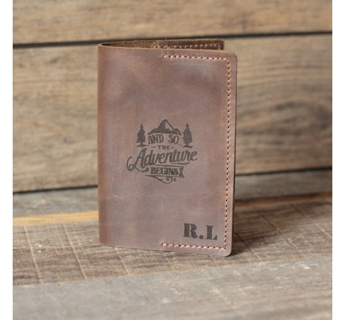 Leather Passport Holder for Stylish Travelers