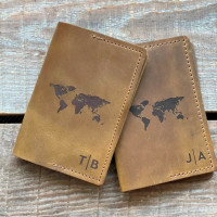 Leather Passport Holder