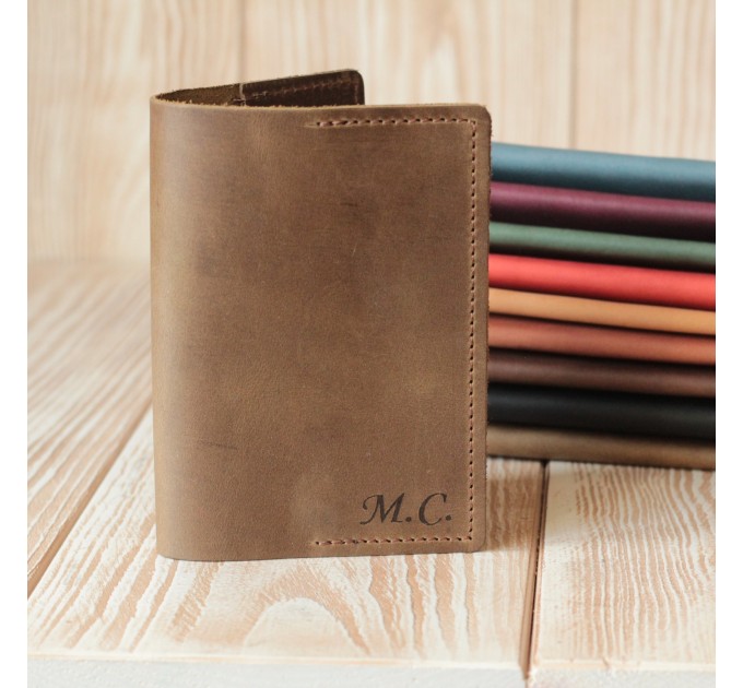 Leather Passport Holder for Stylish Travelers