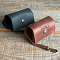 Leather Dog Poop Bag Dispenser - Stylish and Practical