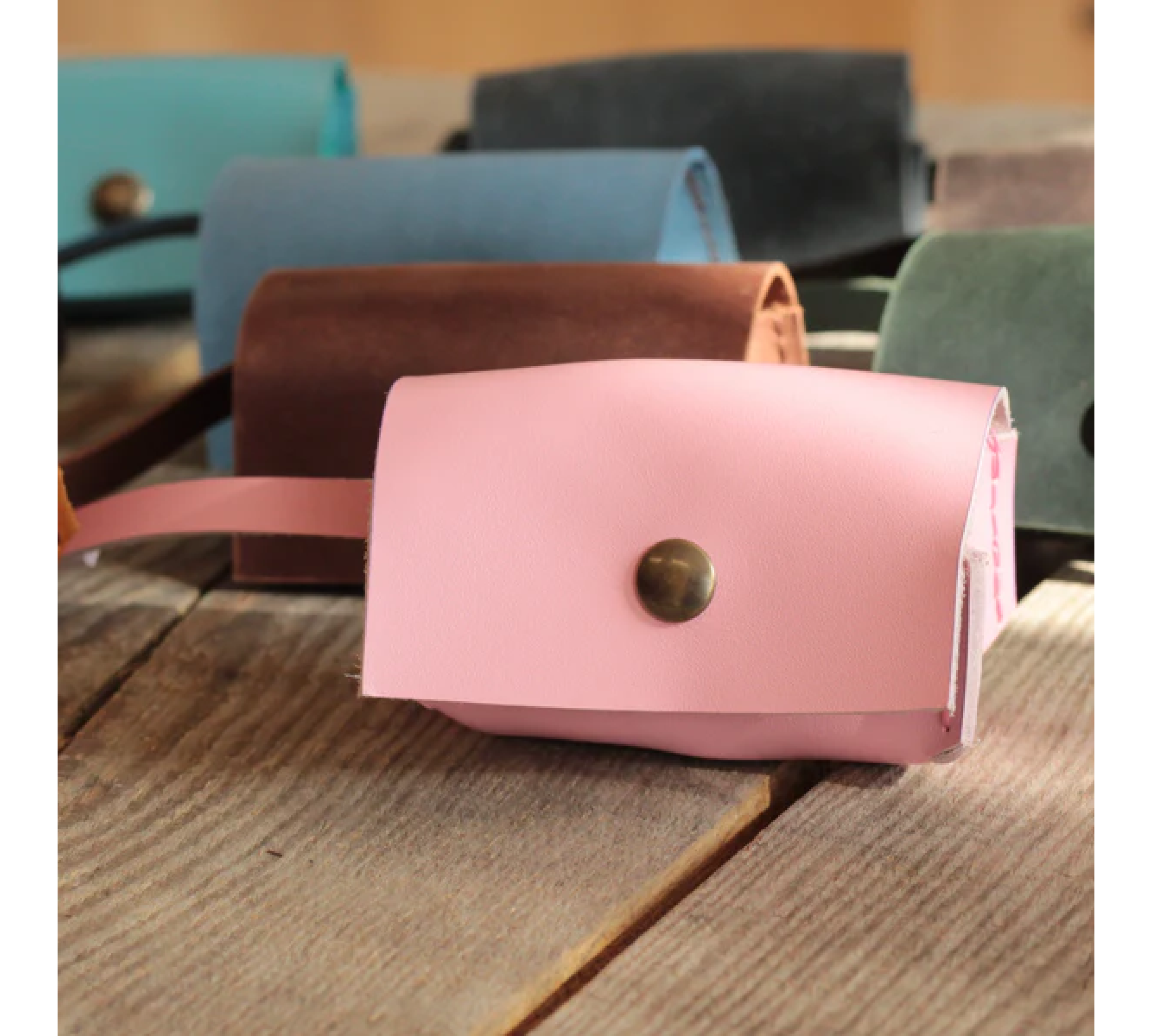 Leather Dog Poop Bag Dispenser - Stylish and Practical