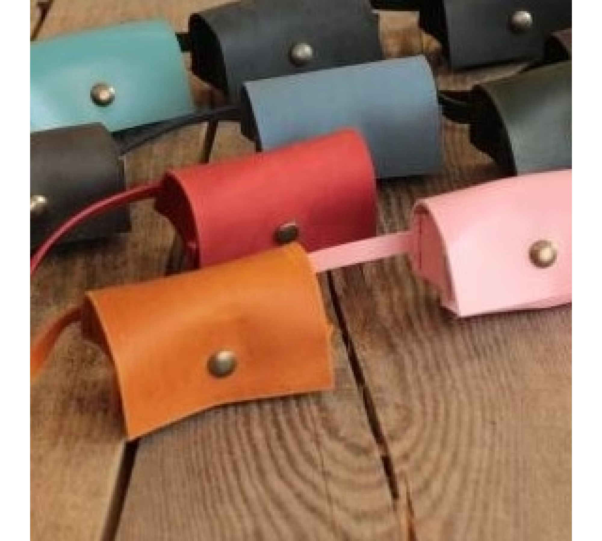 Leather Dog Poop Bag Dispenser - Stylish and Practical