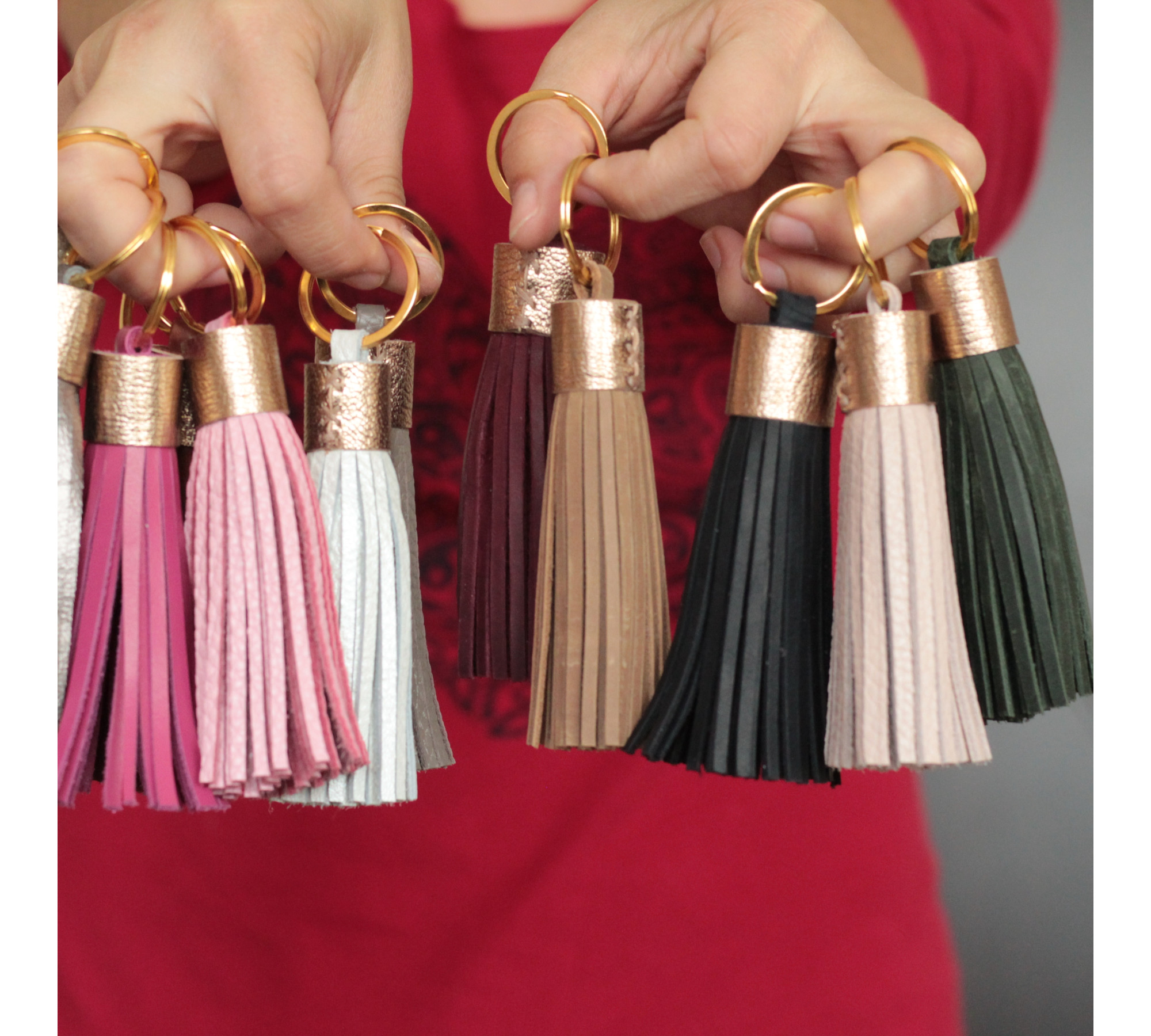 Perfect Leather Tassel Keychain - Elevate Your Style