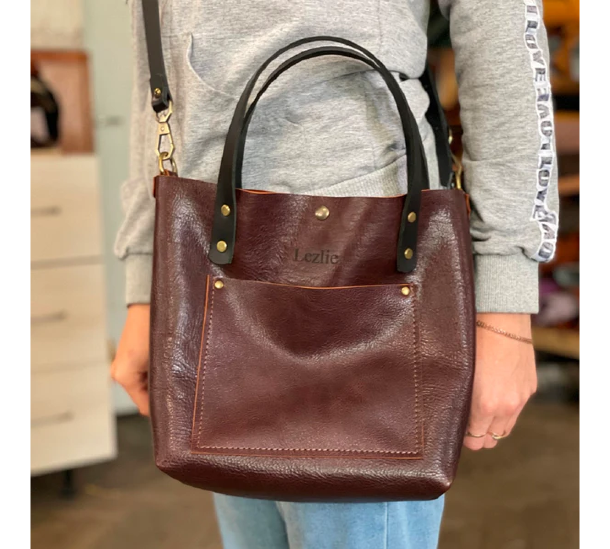Shop Stylish Leather Tote Bags 