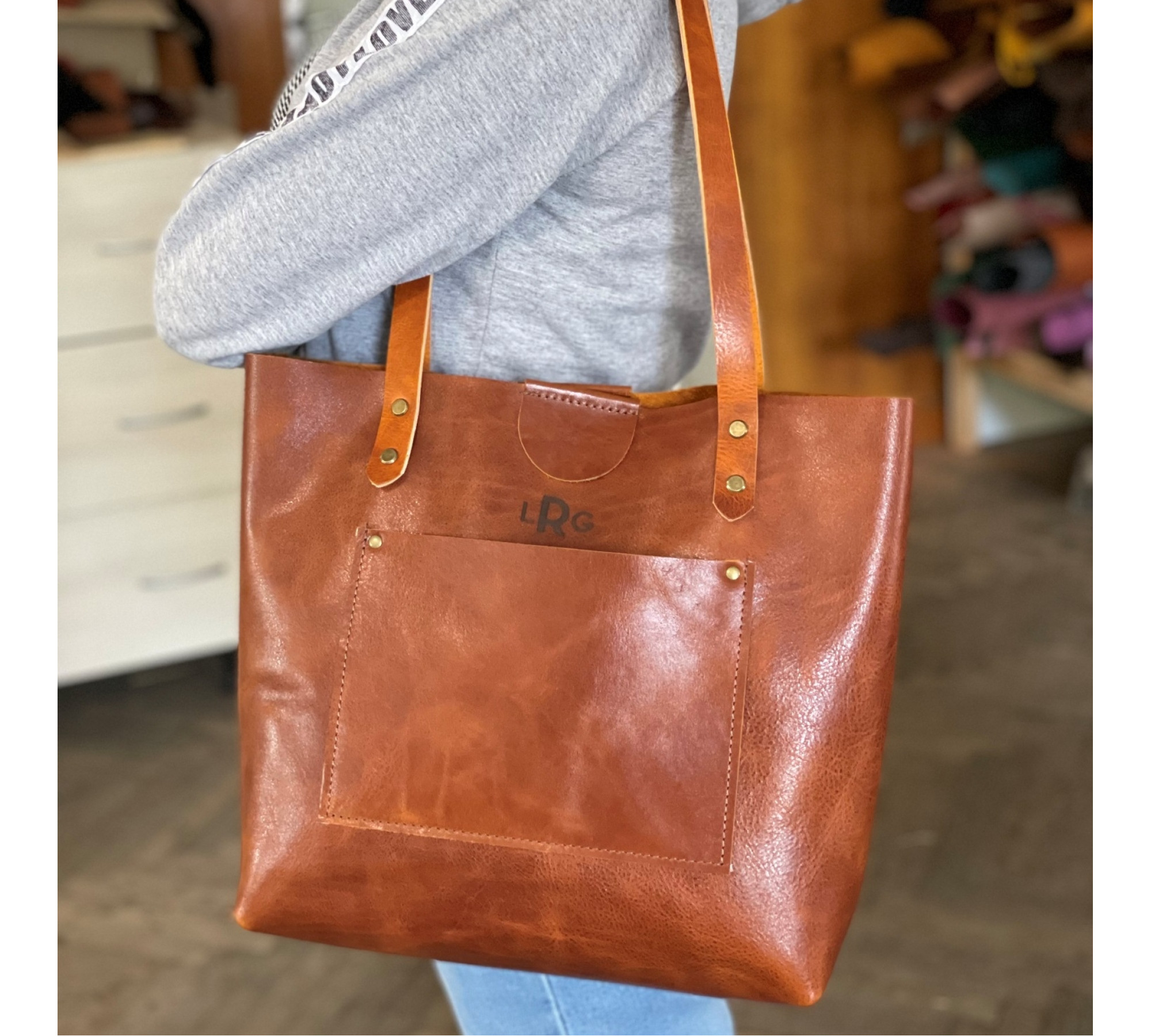 Shop Stylish Leather Tote Bags 