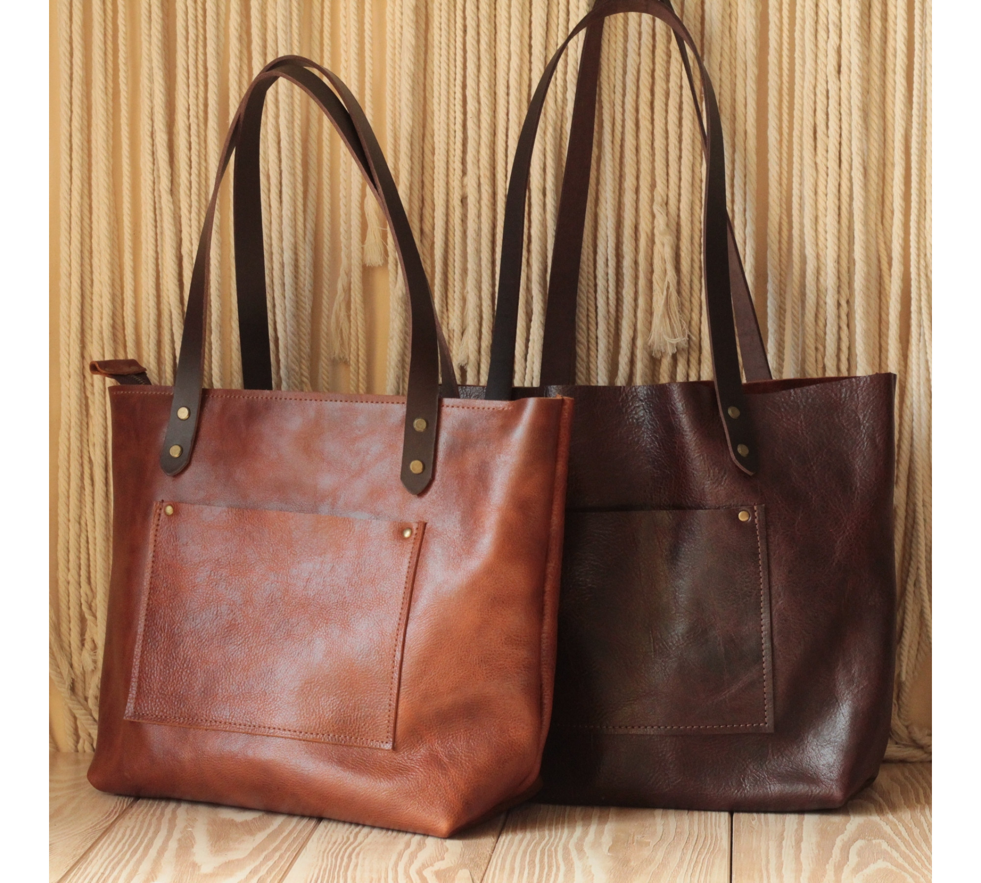 Shop Stylish Leather Tote Bags 