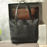 Soft Leather Tote Bag