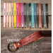 Personalized Leather Keychain - Custom Engraved Gift
