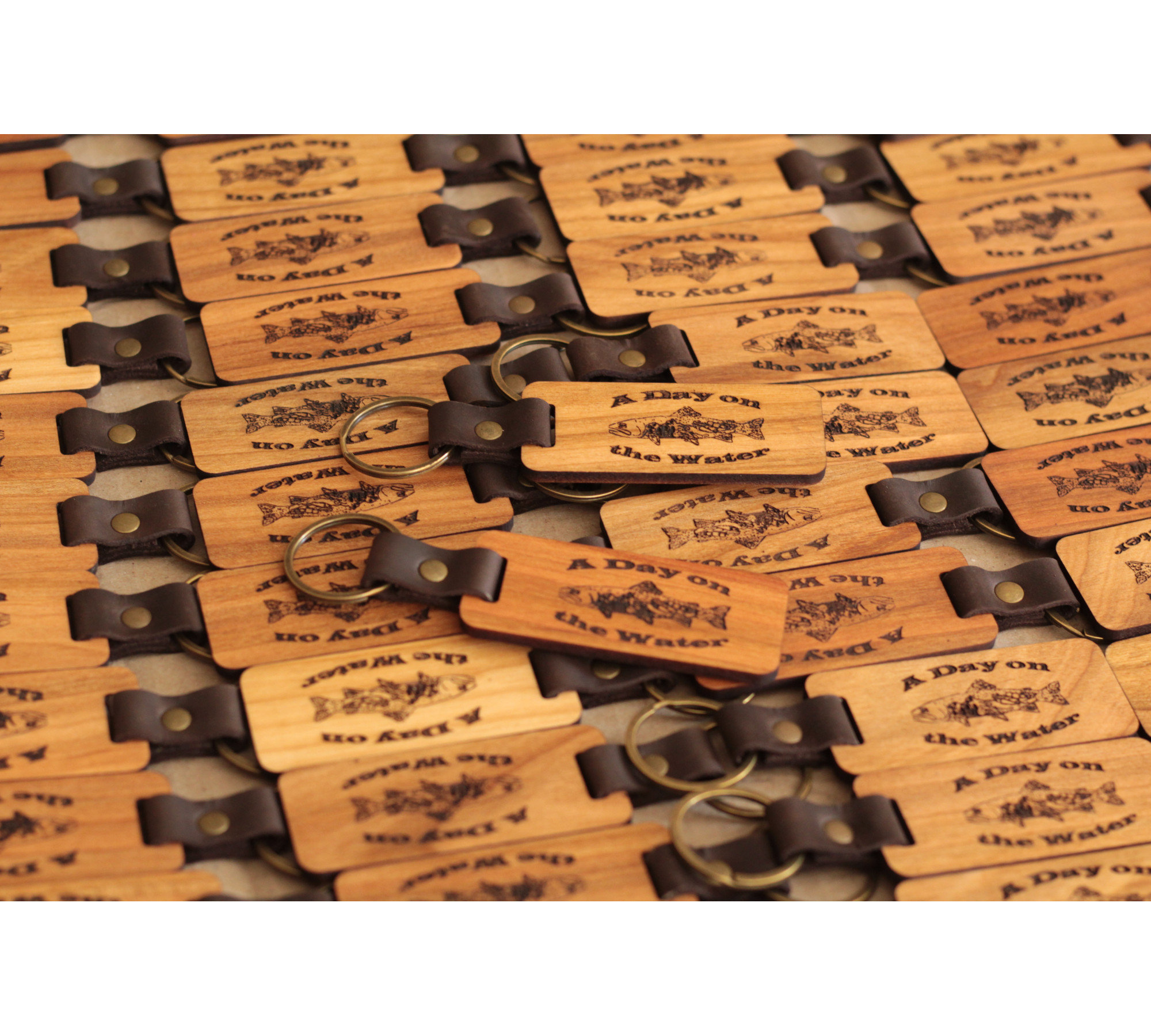 Classic Wooden Keychain