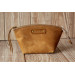 Handmade Leather Makeup Bag from Italian Leather