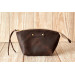 Handmade Leather Makeup Bag from Italian Leather