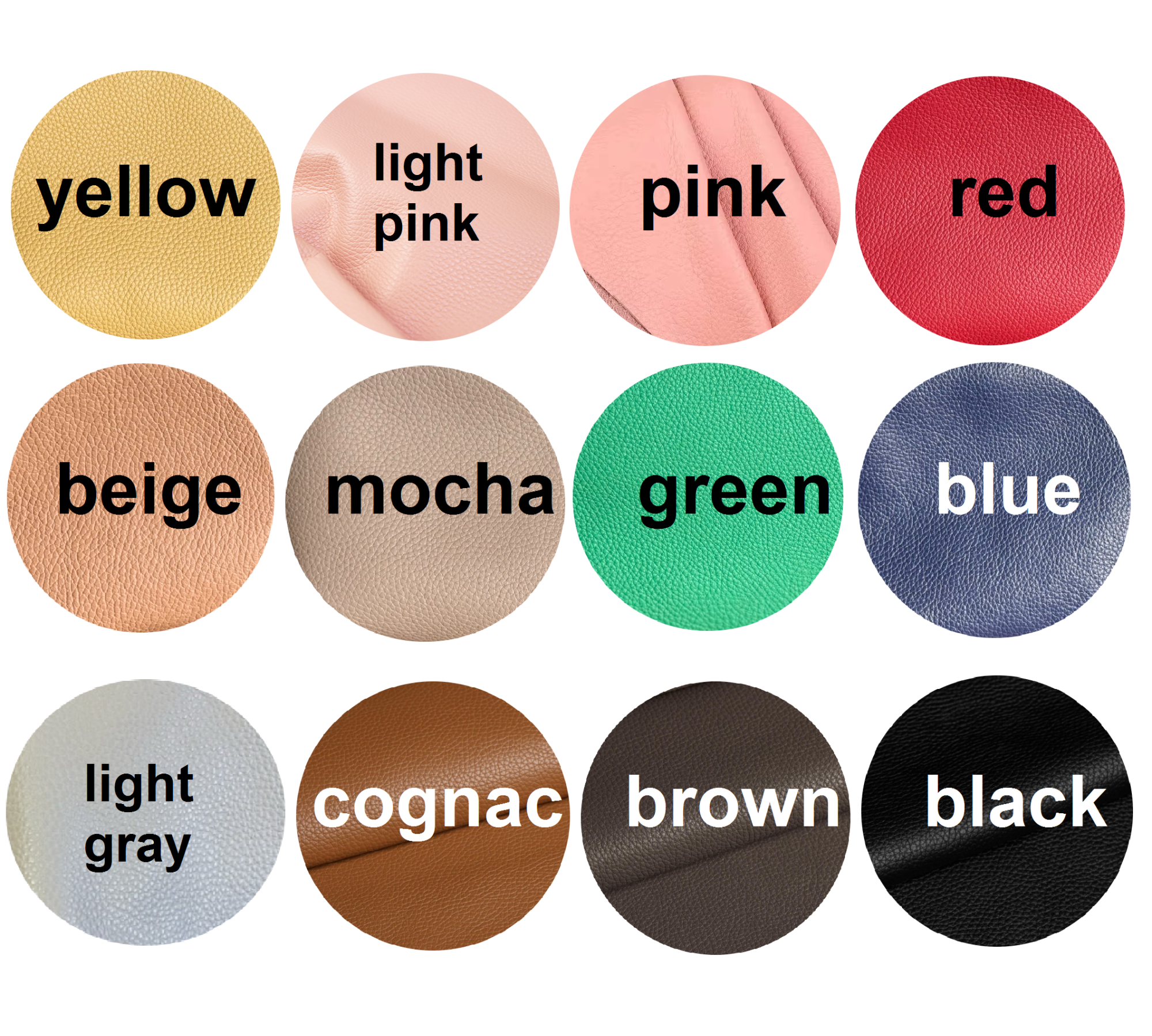 Soft Leather Makeup Pouch