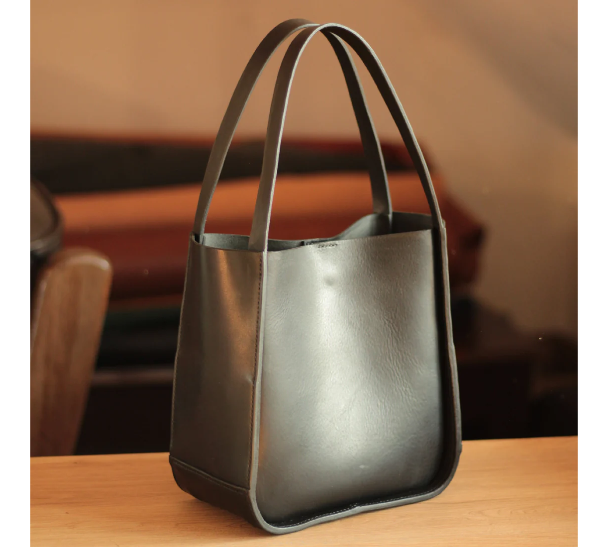 Handmade Italian Leather Tote Bag