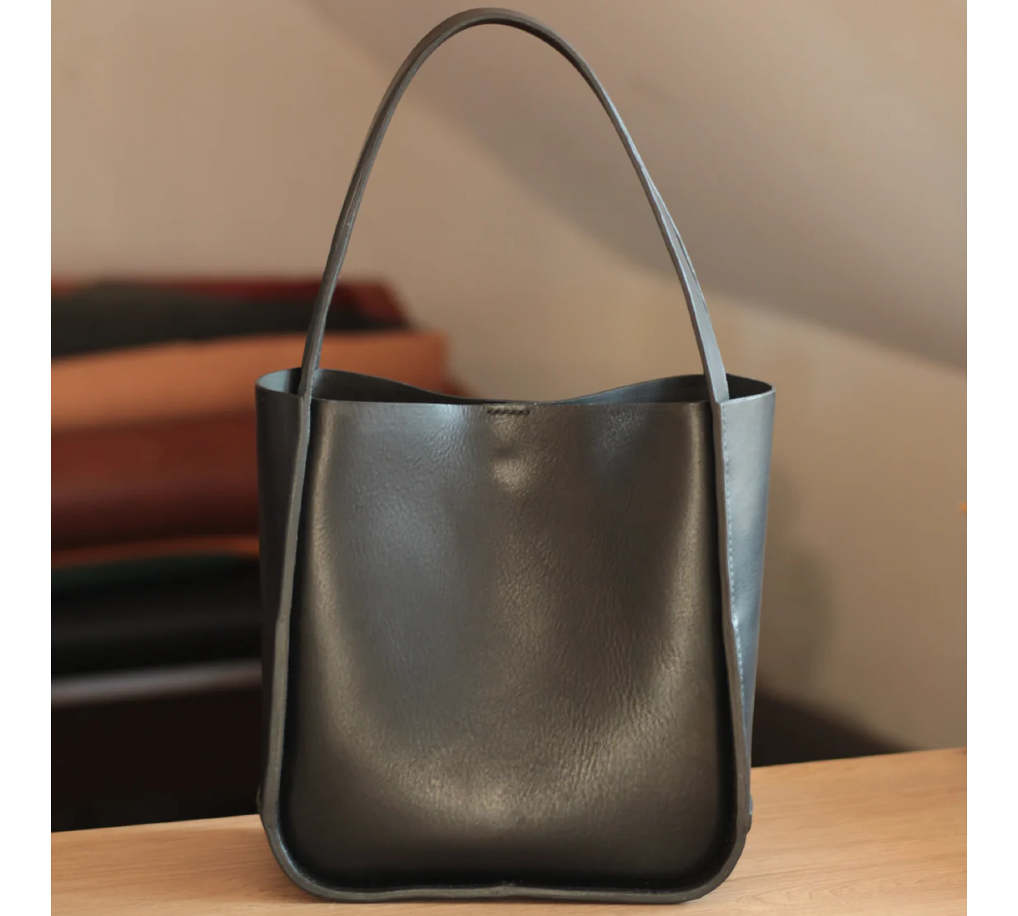 Handmade Italian Leather Tote Bag