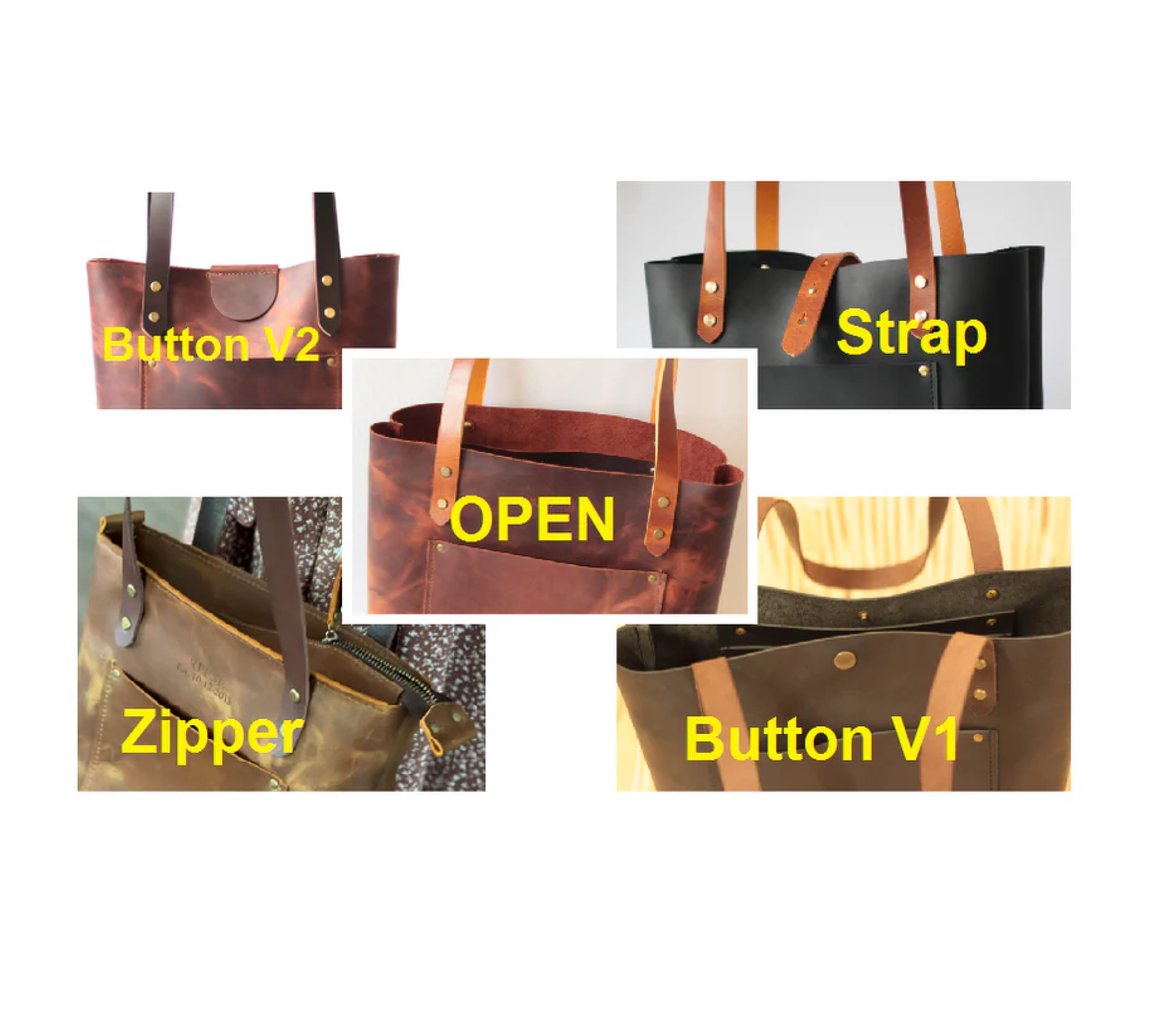 Large Leather Tote Bag Handmade | Maximum Capacity Leather Tote