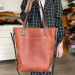 Large Leather Tote Bag Handmade | Maximum Capacity Leather Tote