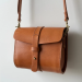 Hand-Stitched Italian Leather Crossbody Bag
