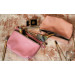 Personalized Leather Makeup Bags for Women
