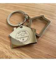 Personalized Stainless Steel Keychain