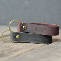 Classic Leather Keychain