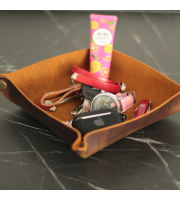 Personalized Leather Tray Organizer – Bring Elegance to Your Everyday