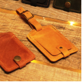 Personalized Leather Luggage Tag – Travel in Style and Safety