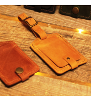 Personalized Leather Luggage Tag – Travel in Style and Safety Personalized Leather Luggage Tag – Travel in Style and Safety