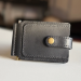 Minimalist Men's Leather Wallet with Magnetic Money Clip – Slim, Strong, Stylish