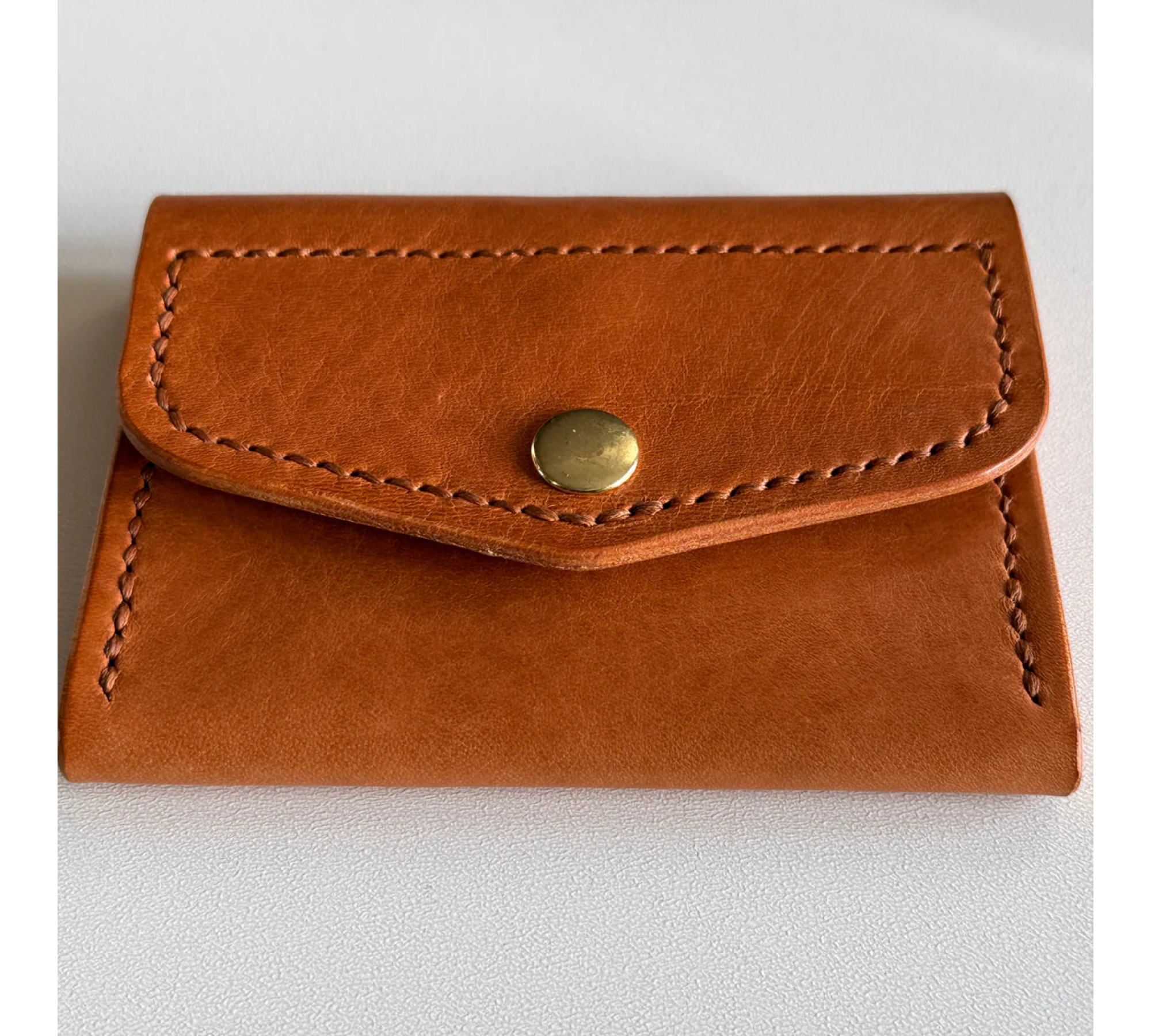 Mini Leather Wallet – Hand-Stitched from Premium Italian Leather