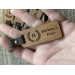 Classic Wooden Keychain