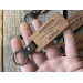 Classic Wooden Keychain