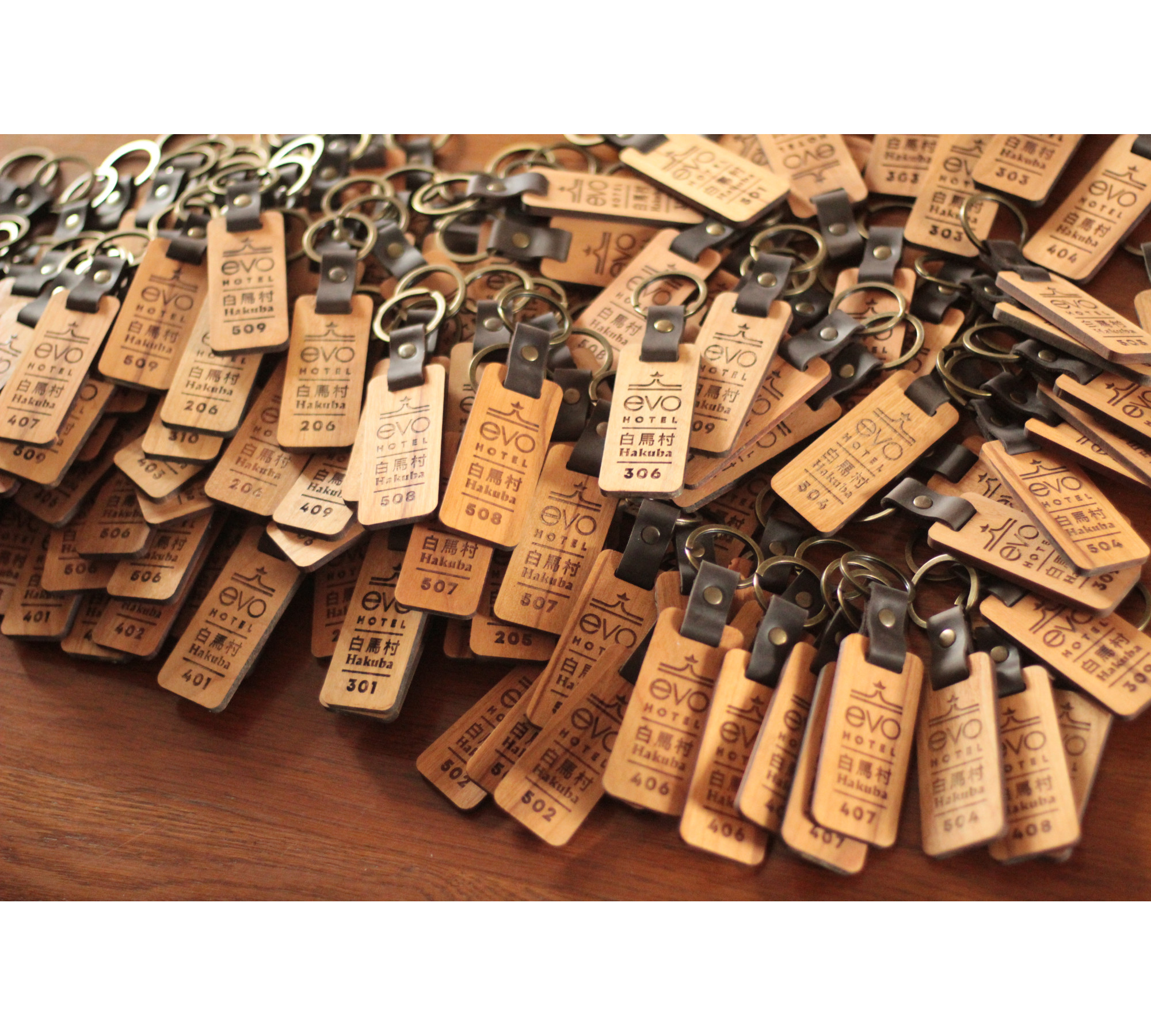 Classic Wooden Keychain