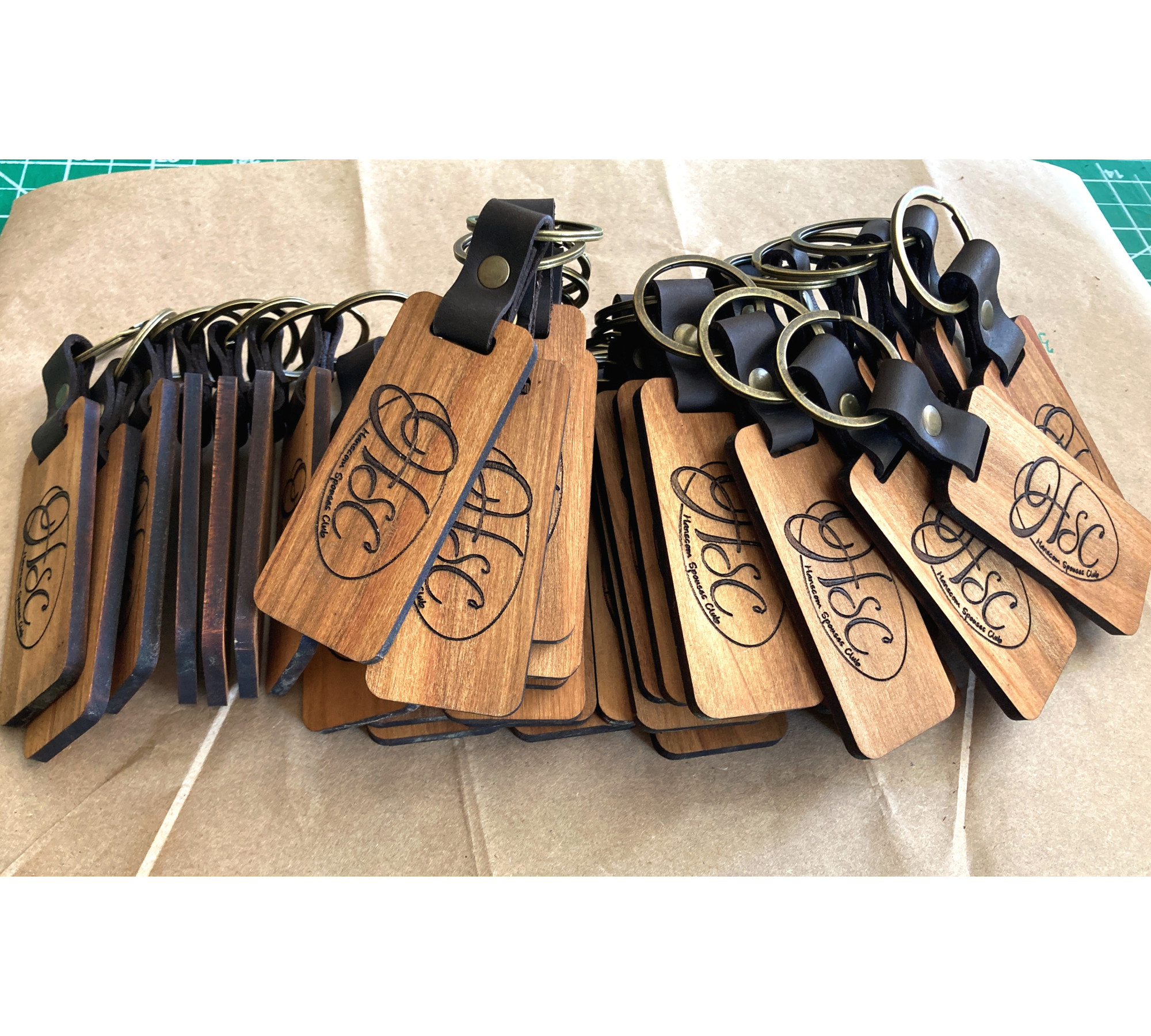 Classic Wooden Keychain